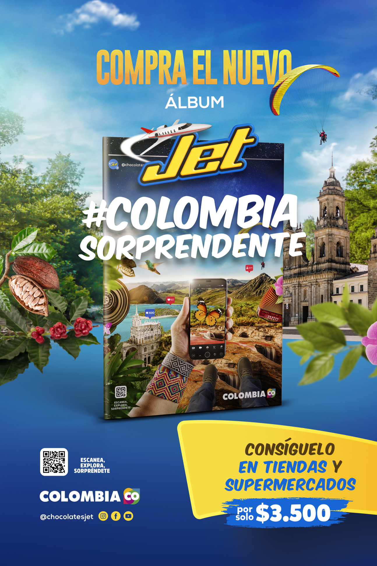 Co-creando con Centennials el álbum histórico de los colombianos