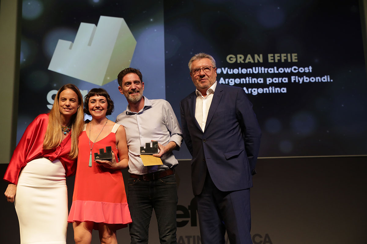 Grey Argentina y Flybondi se quedaron con el Gran Effie Latam 2019