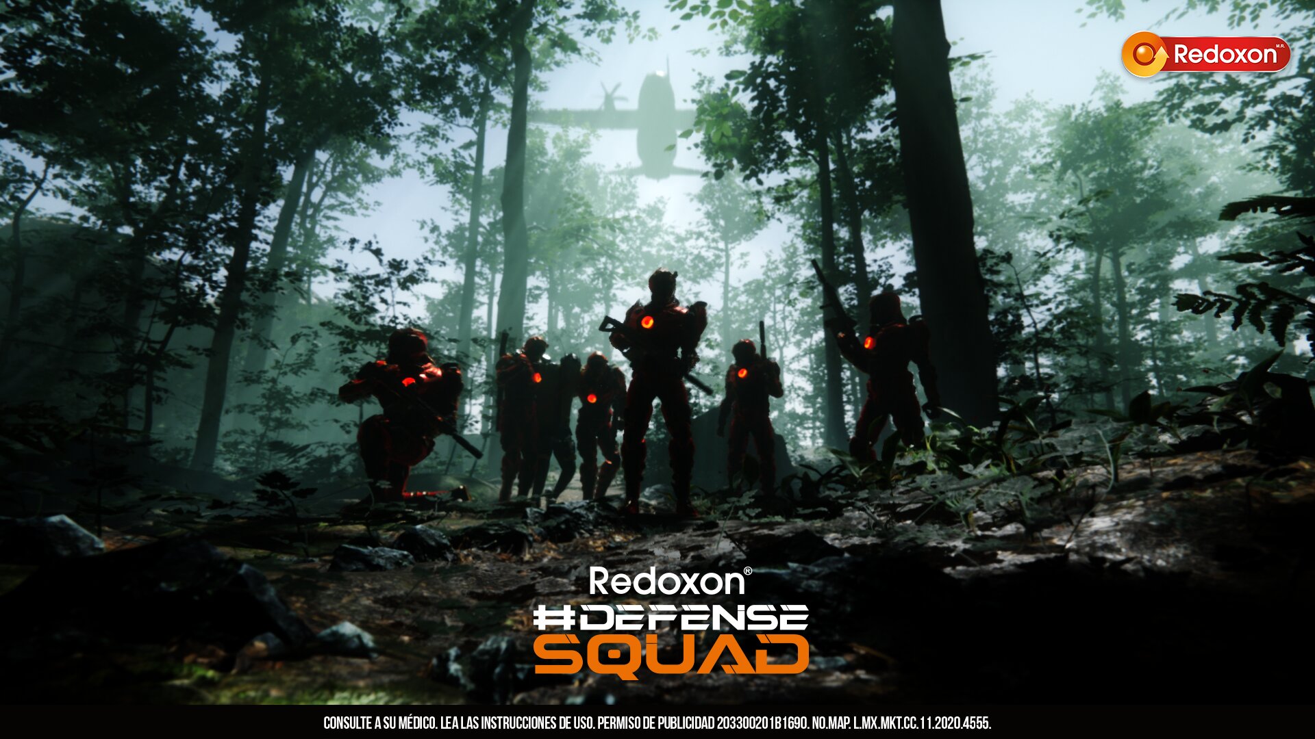 Redoxon Defense Squad, defensas en el mundo virtual