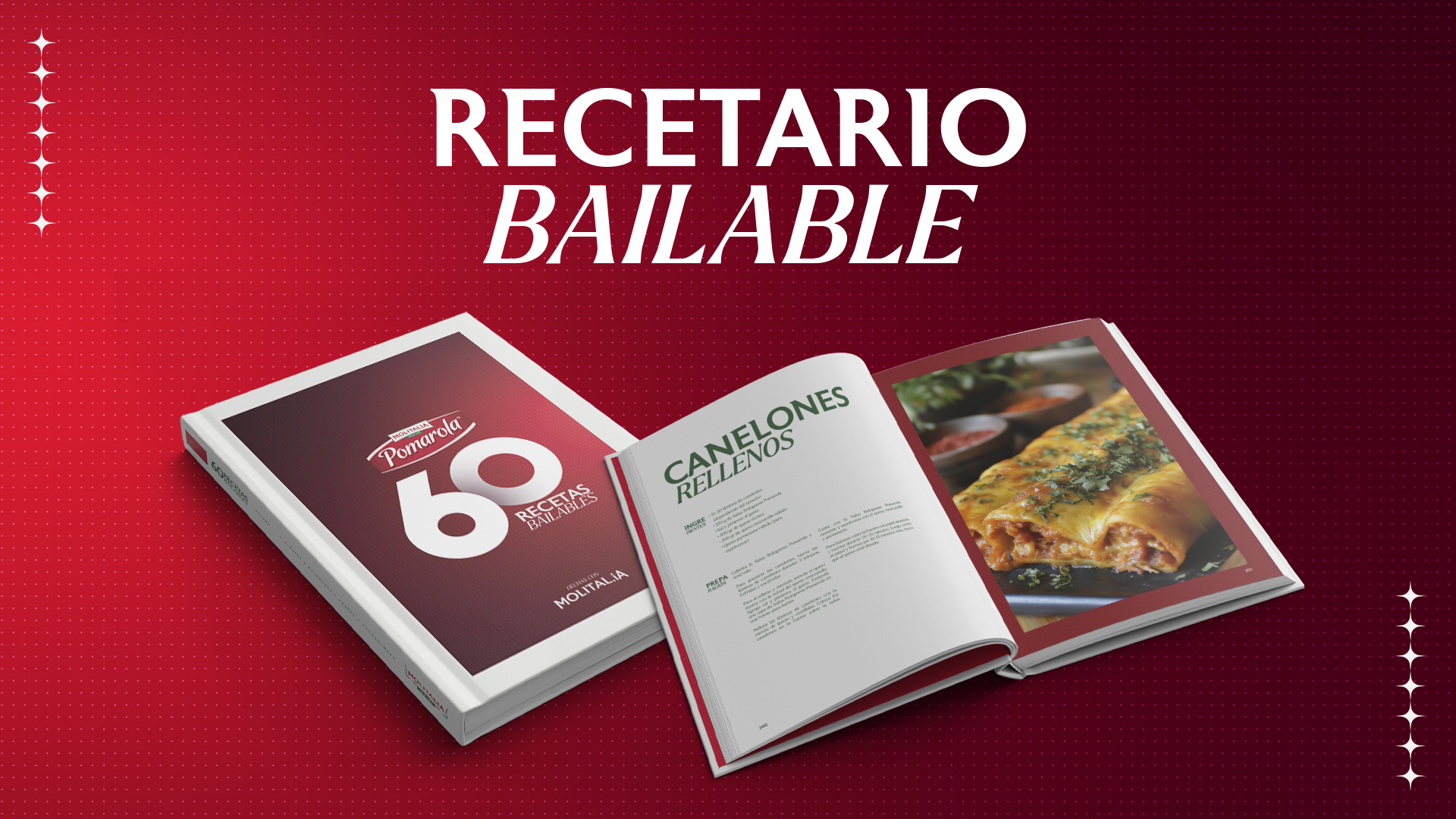 Pomarola.  Recetario Bailable 100% hecho con AI