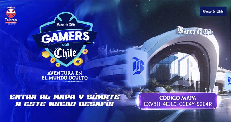 Gamers por Chile 3:  aventura en el mundo oculto