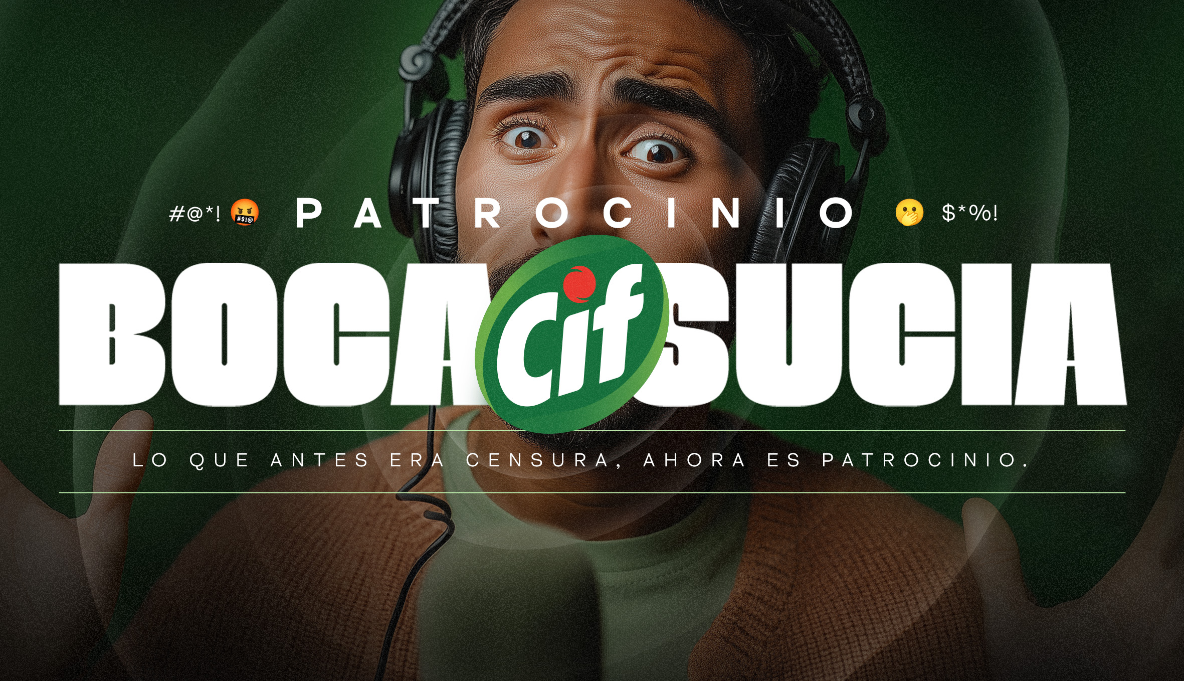 Patrocinio boca sucia