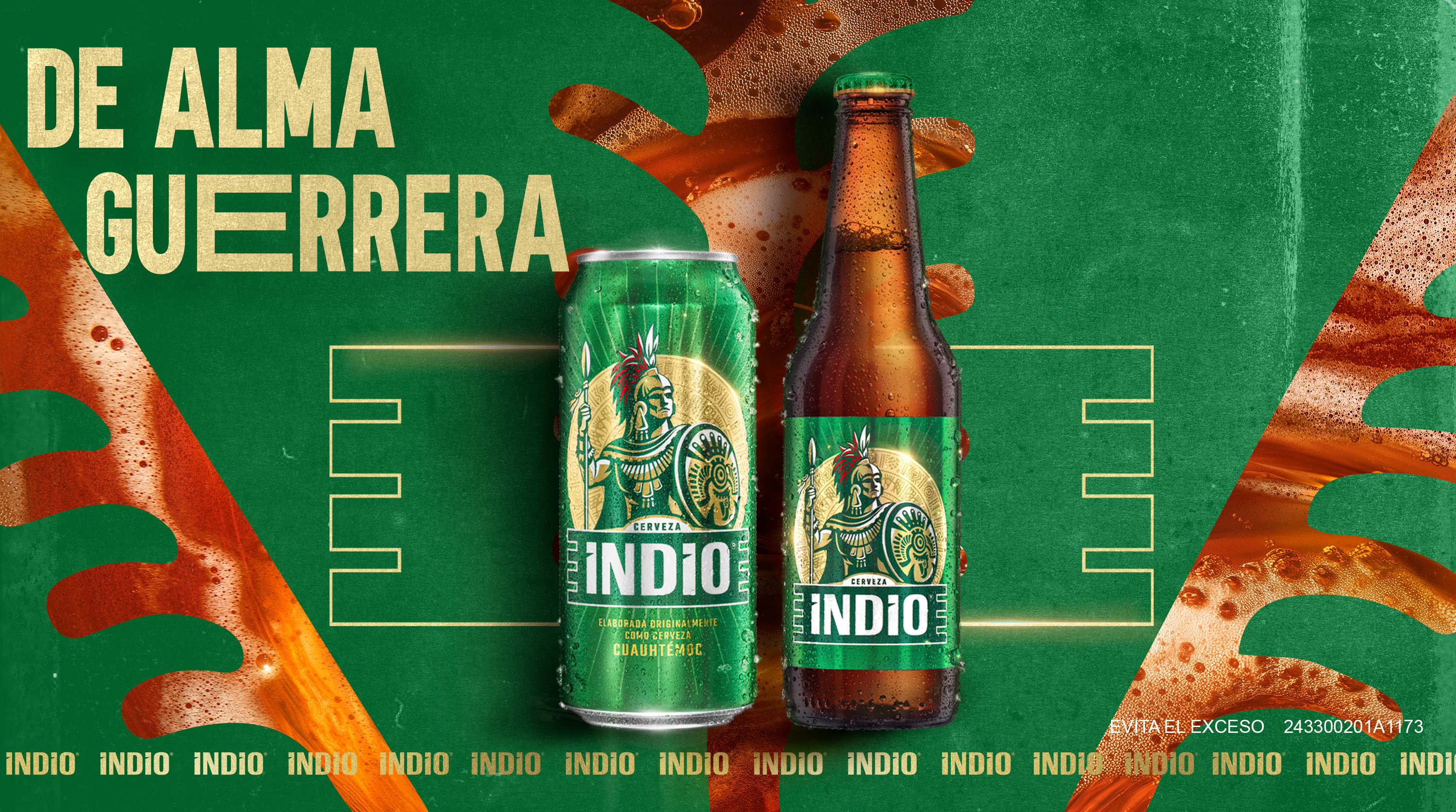 Indio de alma guerrera