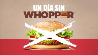 Un día sin Whopper